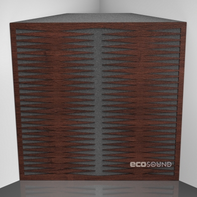 Купить бас ловушка ecosound backgammon wenge 50 х 50 см 150 мм коричневая по низкой цене