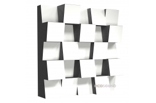 Акустический диффузор-рассеиватель Ecosound EcoDiff HDF-White 50 х 50 см 103 мм белый