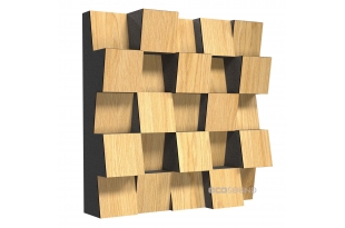 Акустический диффузор-рассеиватель Ecosound EcoDiff Sherwood-Oak 50 х 50 см 103 мм светлый дуб