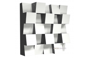 Акустический диффузор-рассеиватель Ecosound EcoDiff HDF-White 50 х 50 см 153 мм белый