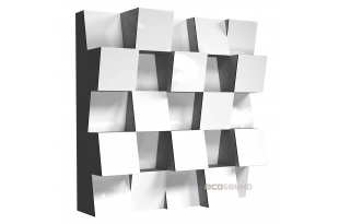 Акустический диффузор-рассеиватель Ecosound EcoDiff Plastic White 50 х 50 см 153 мм белый пластик