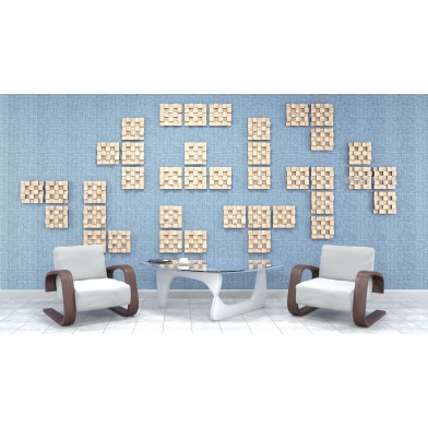 Купить акустический диффузор-рассеиватель ecosound ecodiff sm lt-sonoma-oak 25 х 25 см 53 мм латте по низкой цене