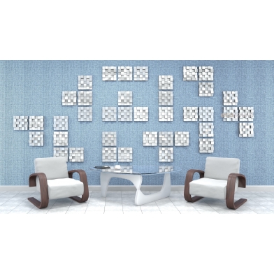 Купить акустический диффузор-рассеиватель ecosound ecodiff sm plastic-white 25 х 25 см 53 мм белый пластик по низкой цене