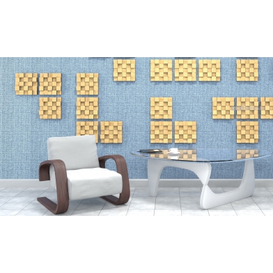 Купить акустический диффузор-рассеиватель ecosound ecodiff sm sherwood-oak 25 х 25 см 53 мм светлый дуб по низкой цене