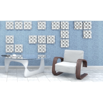 Купить акустический диффузор-рассеиватель ecosound ecodiff sm hdf-white 25 х 25 см 53 мм белый по низкой цене