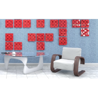 Купить акустический диффузор-рассеиватель ecosound ecodiff sm plastic-red 25 х 25 см 53 мм красный пластик по низкой цене