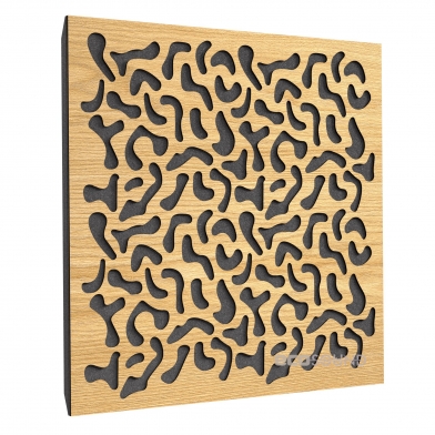 Купить акустическая панель ecosound boomerang apple-locarno 50 х 50 см 33 мм коричневая по низкой цене