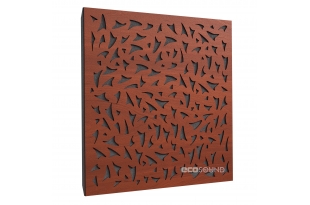 Акустическая панель Ecosound EcoFly Apple-Locarno 50 х 50 см 33 мм коричневая
