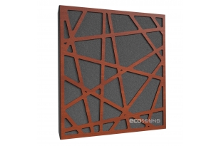 Акустическая панель Ecosound EcoArt XL Apple-Locarno 50 х 50 см 33 мм коричневая