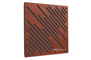 Акустическая панель Ecosound Diagonal Apple-Locarno 50 х 50 см 33 мм коричневая