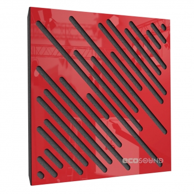 Купить акустическая панель ecosound diagonal apple-locarno 50 х 50 см 33 мм коричневая по низкой цене