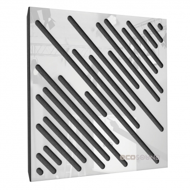 Купить акустическая панель ecosound diagonal apple-locarno 50 х 50 см 33 мм коричневая по низкой цене