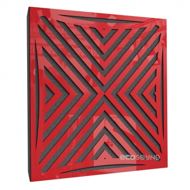 Купить акустическая панель ecosound urban apple-locarno 50 х 50 см 33 мм коричневая по низкой цене