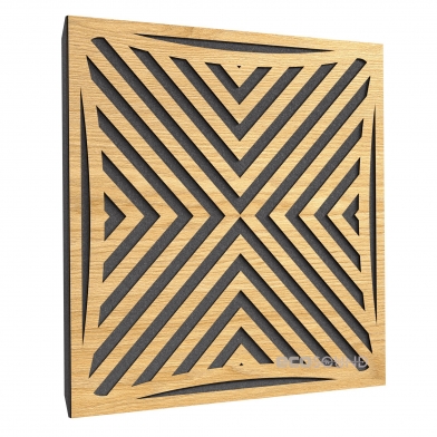 Купить акустическая панель ecosound urban apple-locarno 50 х 50 см 33 мм коричневая по низкой цене