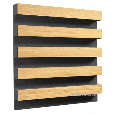 Купить акустическая панель ecosound comb heavy apple-locarno 50 х 50 см 53 мм коричневая по низкой цене