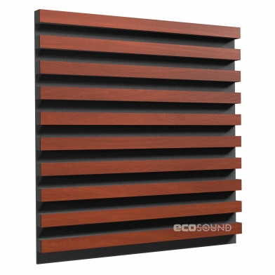 Купить акустическая панель ecosound comb xl apple-locarno 100 х 100 см 53 мм коричневая по низкой цене