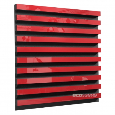 Купить акустическая панель ecosound comb xl apple-locarno 100 х 100 см 53 мм коричневая по низкой цене