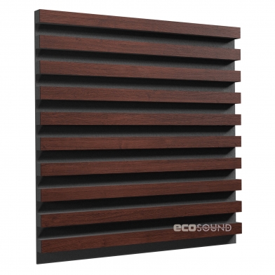 Купить акустическая панель ecosound comb xl apple-locarno 100 х 100 см 53 мм коричневая по низкой цене