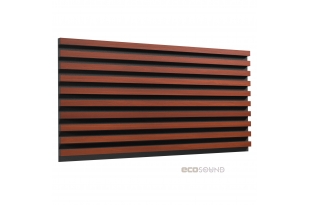 Акустическая панель Ecosound Comb XXL Apple-Locarno 200 х 100 см 53 мм коричневая