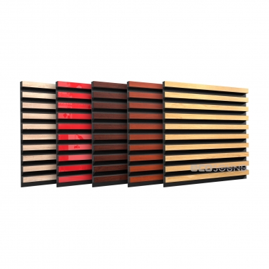 Купить акустическая панель ecosound comb xl apple-locarno 100 х 100 см 53 мм коричневая по низкой цене