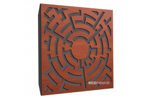 Акустична панель Ecosound Labyrinth-Full Apple-Locarno 50 х 50 см 33 мм коричневий