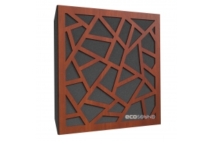 Акустическая панель Ecosound Ecoart-medium Apple-Locarno 50 х 50 см 33 мм коричневый