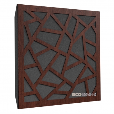 Купить акустическая панель ecosound ecoart-medium apple-locarno 50 х 50 см 53 мм коричневый по низкой цене
