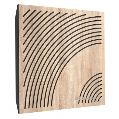 Купить акустична панель ecosound rainbow apple-locarno 50 х 50 см 33 мм коричневий по низкой цене