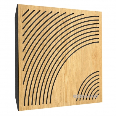 Купить акустична панель ecosound rainbow apple-locarno 50 х 50 см 33 мм коричневий по низкой цене