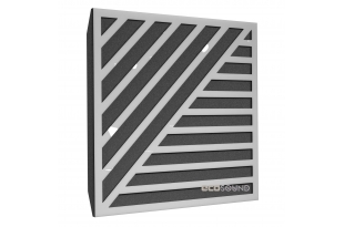 Акустическая панель Ecosound Band Plastic White 50 х 50 см 33 мм белый пластик