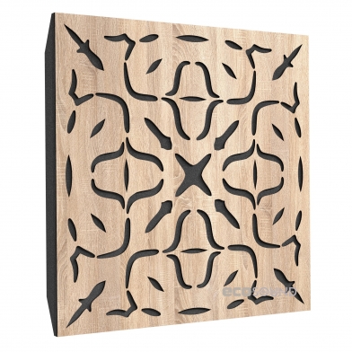 Купить акустическая панель ecosound effect apple-locarno 50 х 50 см 33 мм коричневый по низкой цене