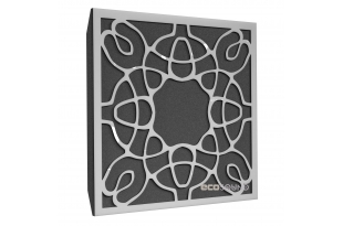 Акустична панель Ecosound Acoustic Plastic White 50 х 50 см 33 мм білий пластик