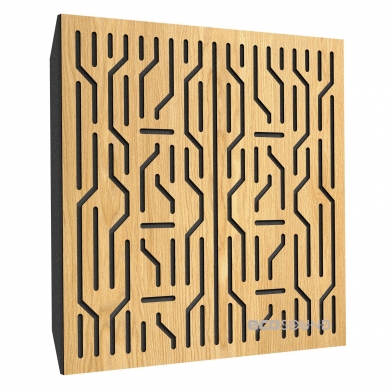 Купить акустическая панель ecosound scheme apple-locarno 50 х 50 см 53 мм коричневый по низкой цене