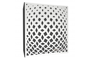 Акустична панель Ecosound Chips HDF-White 50 х 50 см 33 мм білий