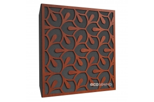 Акустическая панель Ecosound Fan Apple-Locarno 50 х 50 см 33 мм коричневый