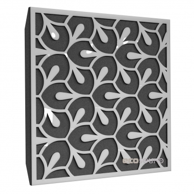 Купить акустична панель ecosound fan apple-locarno 50 х 50 см 33 мм коричневий по низкой цене