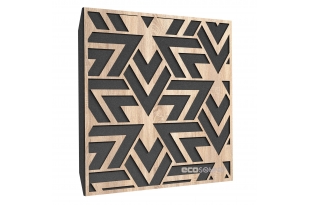 Акустическая панель Ecosound Arrow Lt-Sonoma-Oak 50 х 50 см 33 мм латте