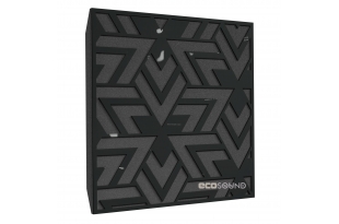 Акустическая панель Ecosound Arrow Plastic Black 50 х 50 см 33 мм черный пластик