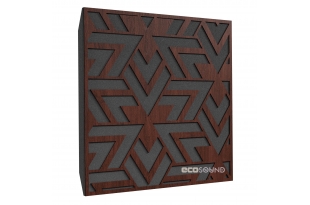 Акустическая панель Ecosound Arrow Wenge 50 х 50 см 33 мм темно-коричневый