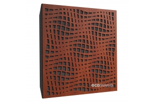 Акустическая панель Ecosound Illusion Apple-Locarno 50 х 50 см 33 мм коричневый