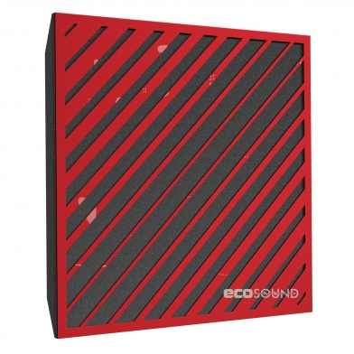 Купить акустическая панель ecosound simple-line apple-locarno 50 х 50 см 33 мм коричневый по низкой цене