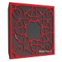 Купить акустическая панель ecosound acoustic plastic red 50 х 50 см 53 мм красный пластик по низкой цене