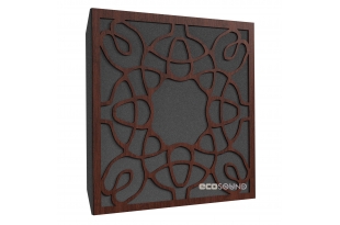 Акустична панель Ecosound Acoustic Wenge 50 х 50 см 53 мм темно коричневий