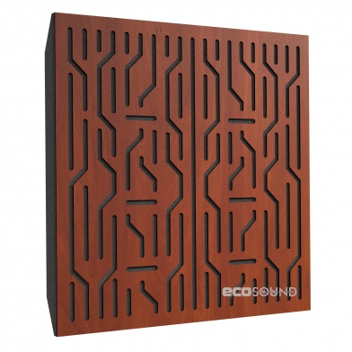 Купить акустическая панель ecosound scheme apple-locarno 50 х 50 см 53 мм коричневый по низкой цене