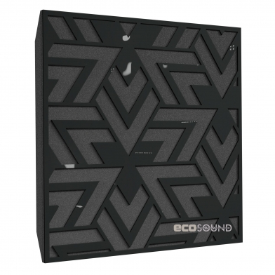 Купить акустическая панель ecosound arrow plastic black 50 х 50 см 53 мм черный пластик по низкой цене
