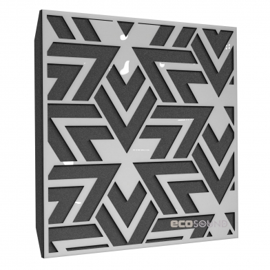 Купить акустическая панель ecosound arrow plastic white 50 х 50 см 53 мм белый пластик по низкой цене