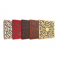 Акустическая панель Ecosound Labyrinth-Full Apple-Locarno 50 х 50 см 53 мм коричневый