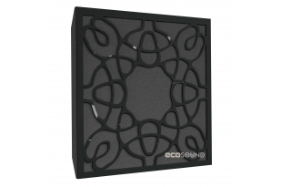 Акустична панель Ecosound Acoustic Plastic Black 50 х 50 см 73 мм чорний пластик