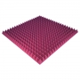 Купить панель из акустического поролона ecosound pyramid color толщиной 70 мм, размером 100х100 см, розового цвета по низкой цене