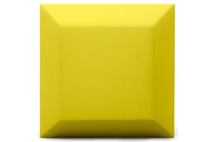 Бархатная акустическая панель из акустического поролона Ecosound Velvet Beige 25х25см 50мм. Цвет бежевый